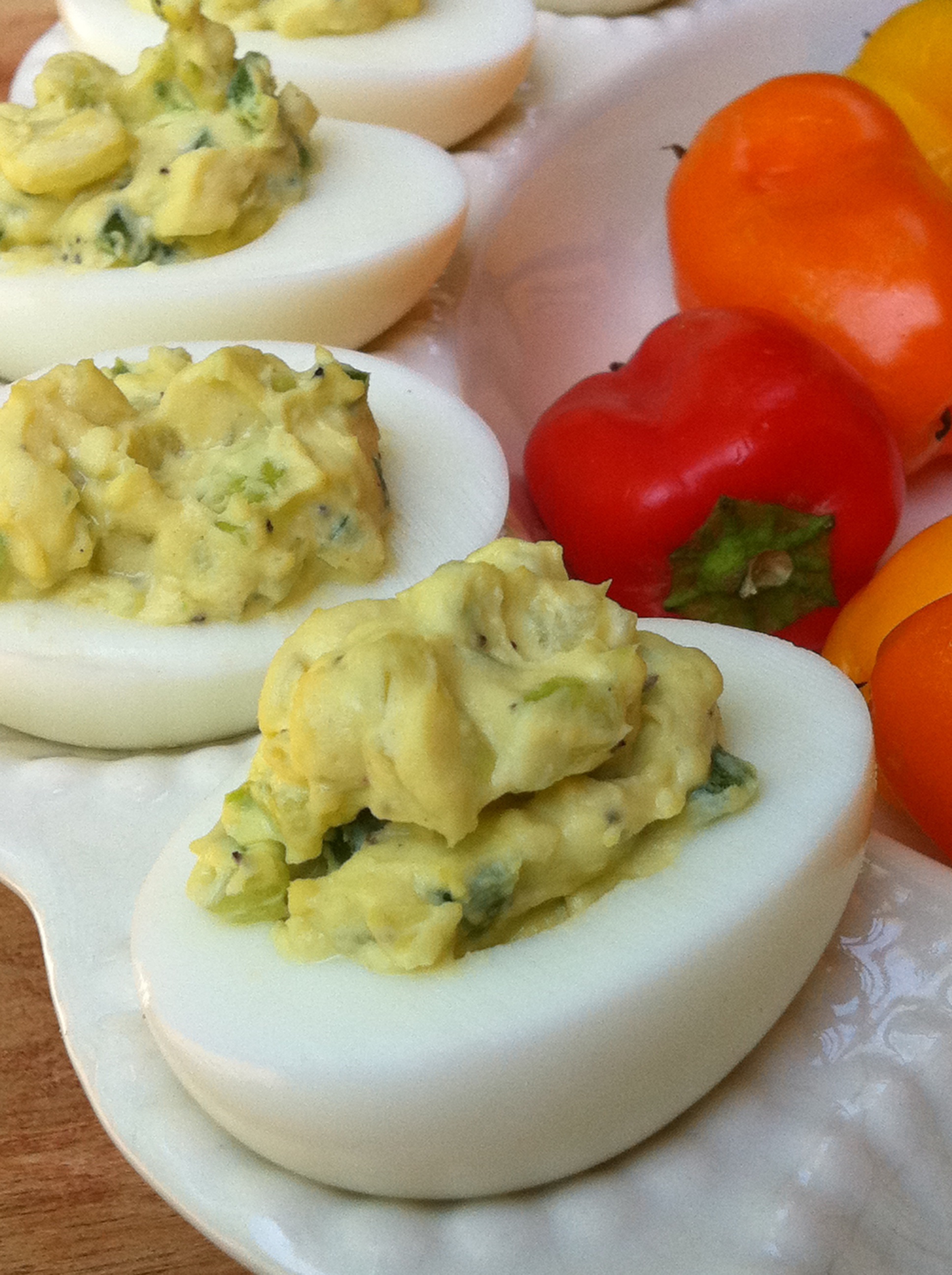 Foodista Recipes, Cooking Tips, and Food News Jalapeno Deviled Eggs